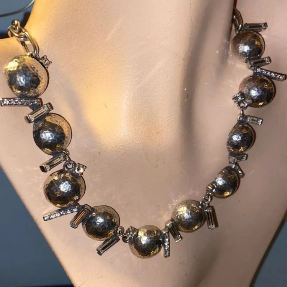 Gerard Yosca Silver Tone Necklace